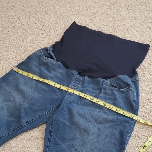 Liz lange maternity stretch belly jeans - Picture 7 of 9
